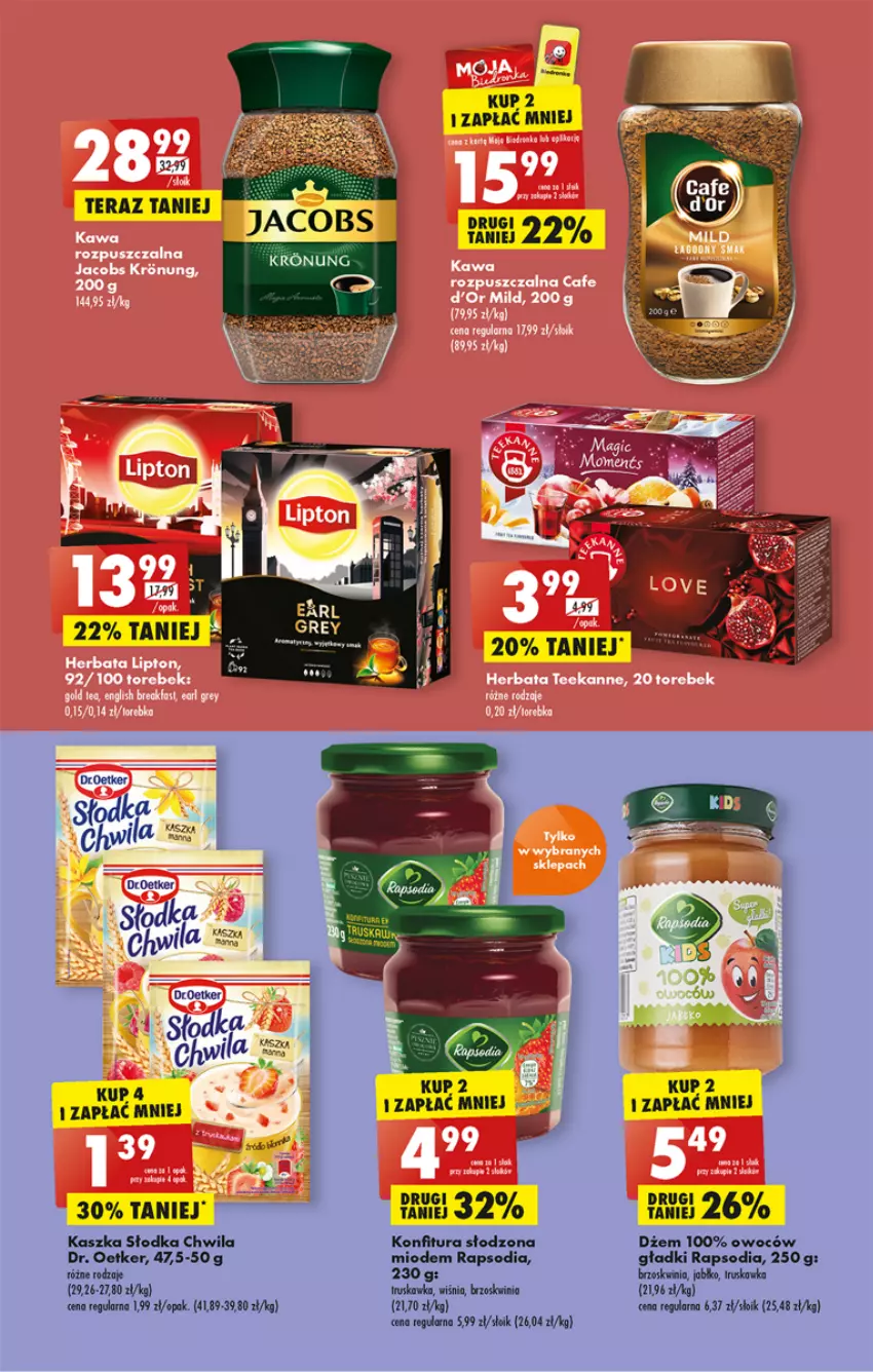 Gazetka promocyjna Biedronka - Gazetka - Biedronka.pl - ważna 05.12 do 10.12.2022 - strona 29 - produkty: Dr. Oetker, Konfitura, Słodka Chwila, Stock