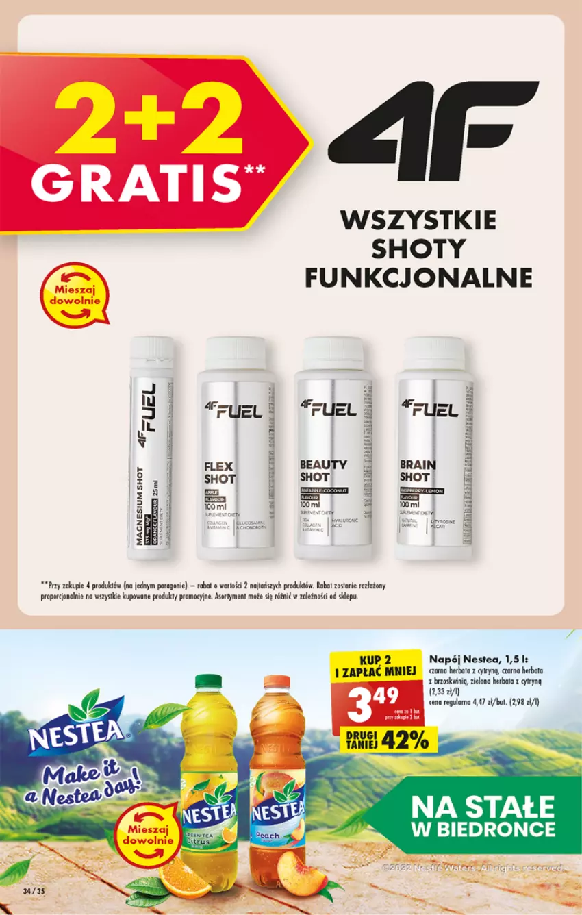 Gazetka promocyjna Biedronka - Gazetka - Biedronka.pl - ważna 05.12 do 10.12.2022 - strona 34 - produkty: Dron, Fa, Gry, Herbata, Mus, Napój, Nestea, Por