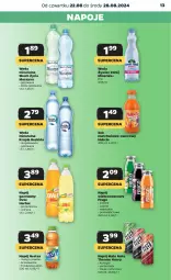 Gazetka promocyjna Netto - Artykuły spożywcze - Gazetka - ważna od 28.08 do 28.08.2024 - strona 13 - produkty: Sok, Mus, Ananas, Napoje, Napój gazowany, Szyna, Woda mineralna, Woda, Mango, Napój, Nestea, Hortex