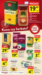 Gazetka promocyjna Intermarche - Gazetka Intermarche - Gazetka - ważna od 17.01 do 17.01.2024 - strona 26 - produkty: Kawa rozpuszczalna, Pur, Kawa ziarnista, Dallmayr, Kawa mielona, Kawa, Dilmah, Velvet, Vitax, Cappuccino, Jacobs, Herbata