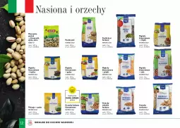 Gazetka promocyjna Makro - Tak smakuje Italia 2022 - Gazetka - ważna od 30.06 do 30.06.2022 - strona 12 - produkty: Orzechy włoskie, Pistacje, Metro Chef, Migdały, Stek, Puder, Pestki dyni, Metro, Fa