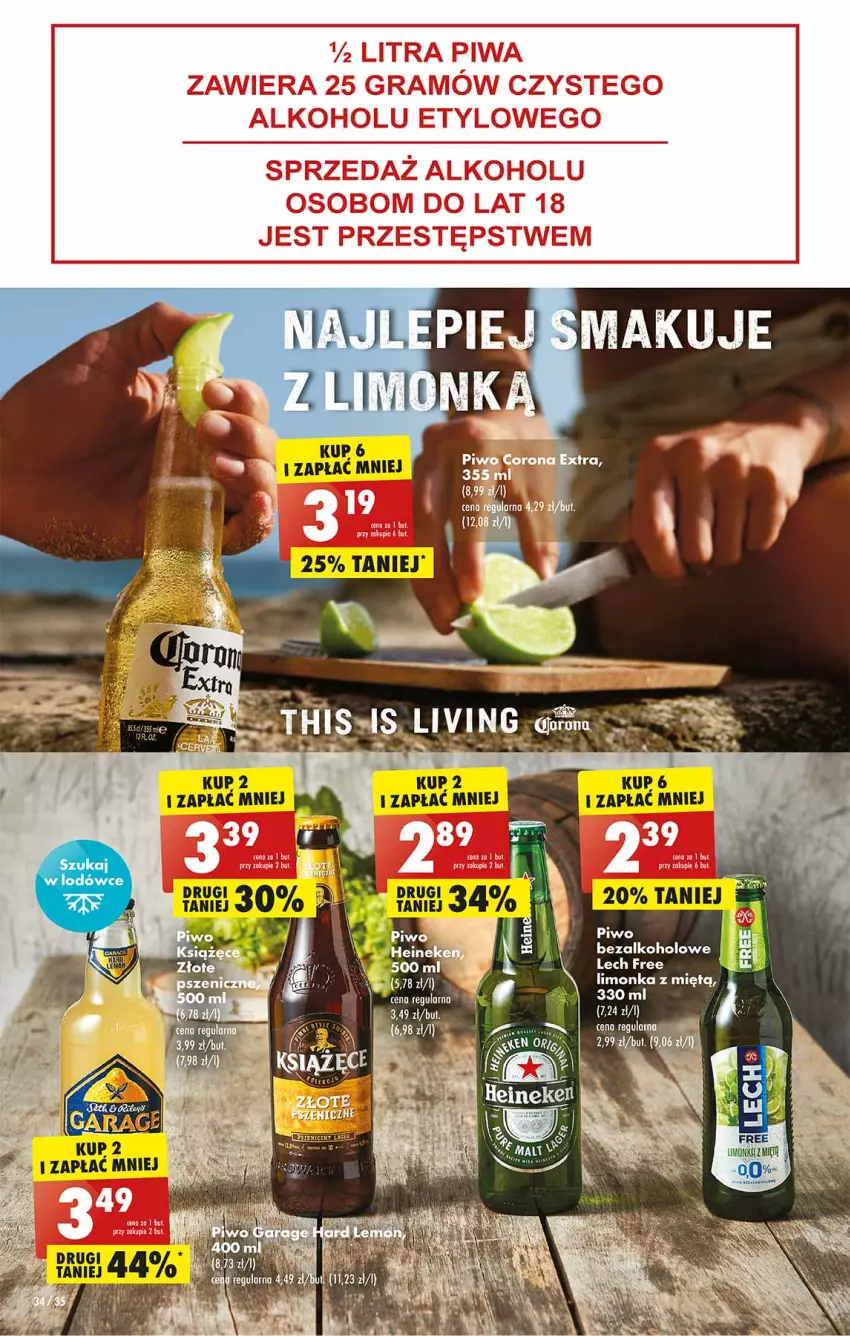 Gazetka promocyjna Biedronka - W tym tygodniu P - ważna 04.07 do 09.07.2022 - strona 34 - produkty: Gra, Limonka, Piwa, Piwo