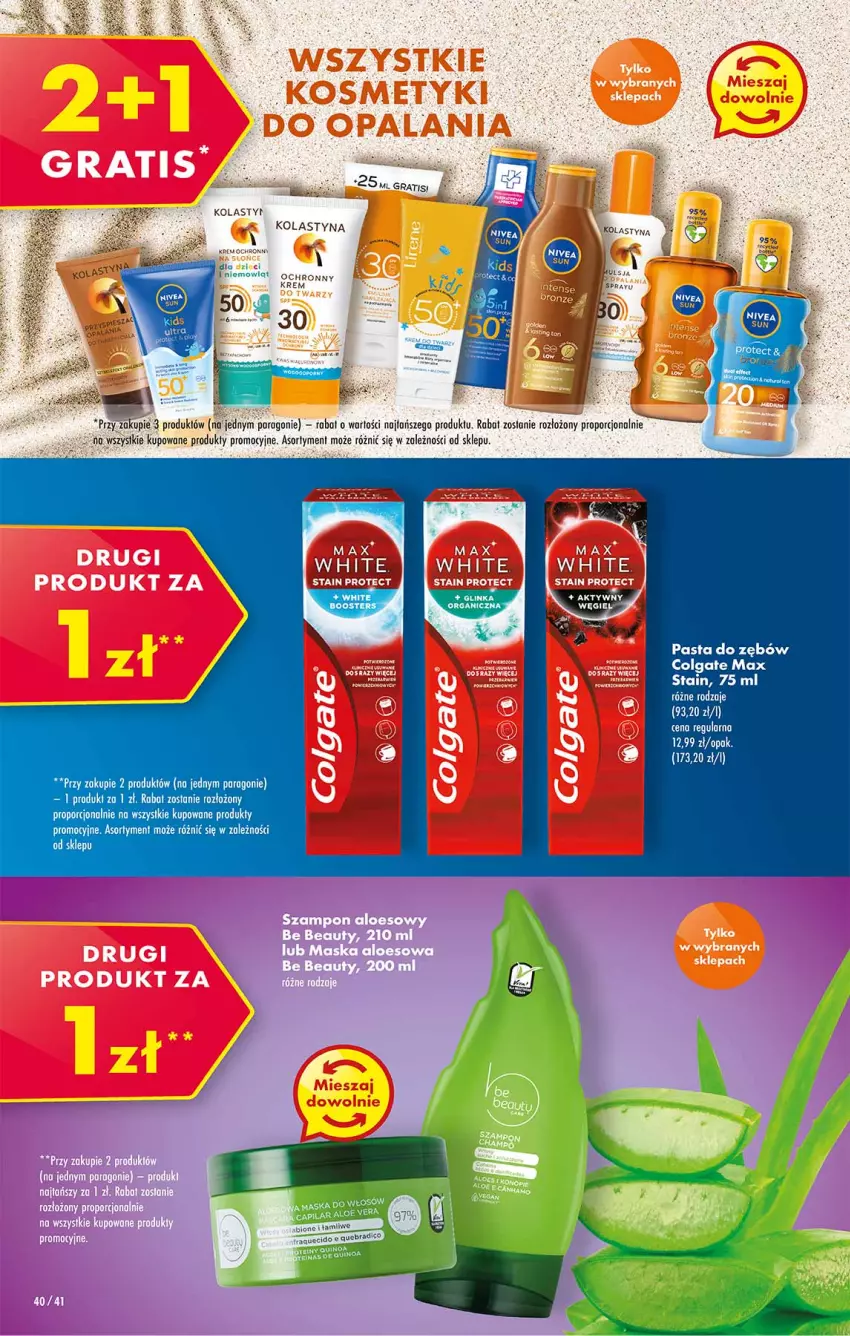 Gazetka promocyjna Biedronka - W tym tygodniu P - ważna 04.07 do 09.07.2022 - strona 40 - produkty: Colgate, Dzieci, Fa, Inka, LG, Ochronny krem, Pasta do zębów, Por