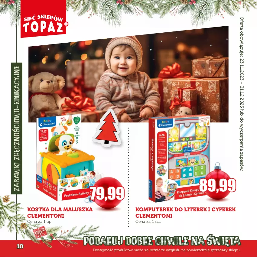 Gazetka promocyjna Topaz - Gazetka - ważna 30.11 do 31.12.2023 - strona 10 - produkty: Komputer