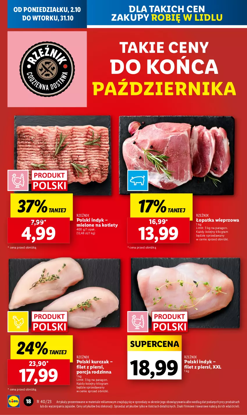 Gazetka promocyjna Lidl - GAZETKA - ważna 02.10 do 04.10.2023 - strona 26 - produkty: Gra, Kotlet, Kurczak, Olej, Por