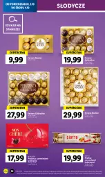 Gazetka promocyjna Lidl - GAZETKA - Gazetka - ważna od 04.10 do 04.10.2023 - strona 44 - produkty: Praliny, Ferrero Rocher, Mon Chéri, Ferrero, Likier