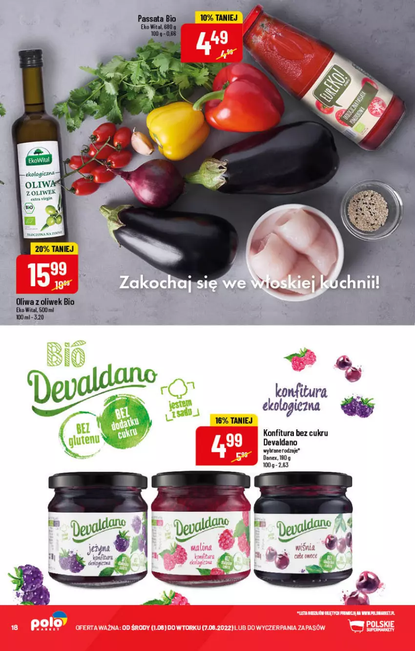 Gazetka promocyjna PoloMarket - Gazetka pomocyjna - ważna 01.06 do 07.06.2022 - strona 18 - produkty: Konfitura