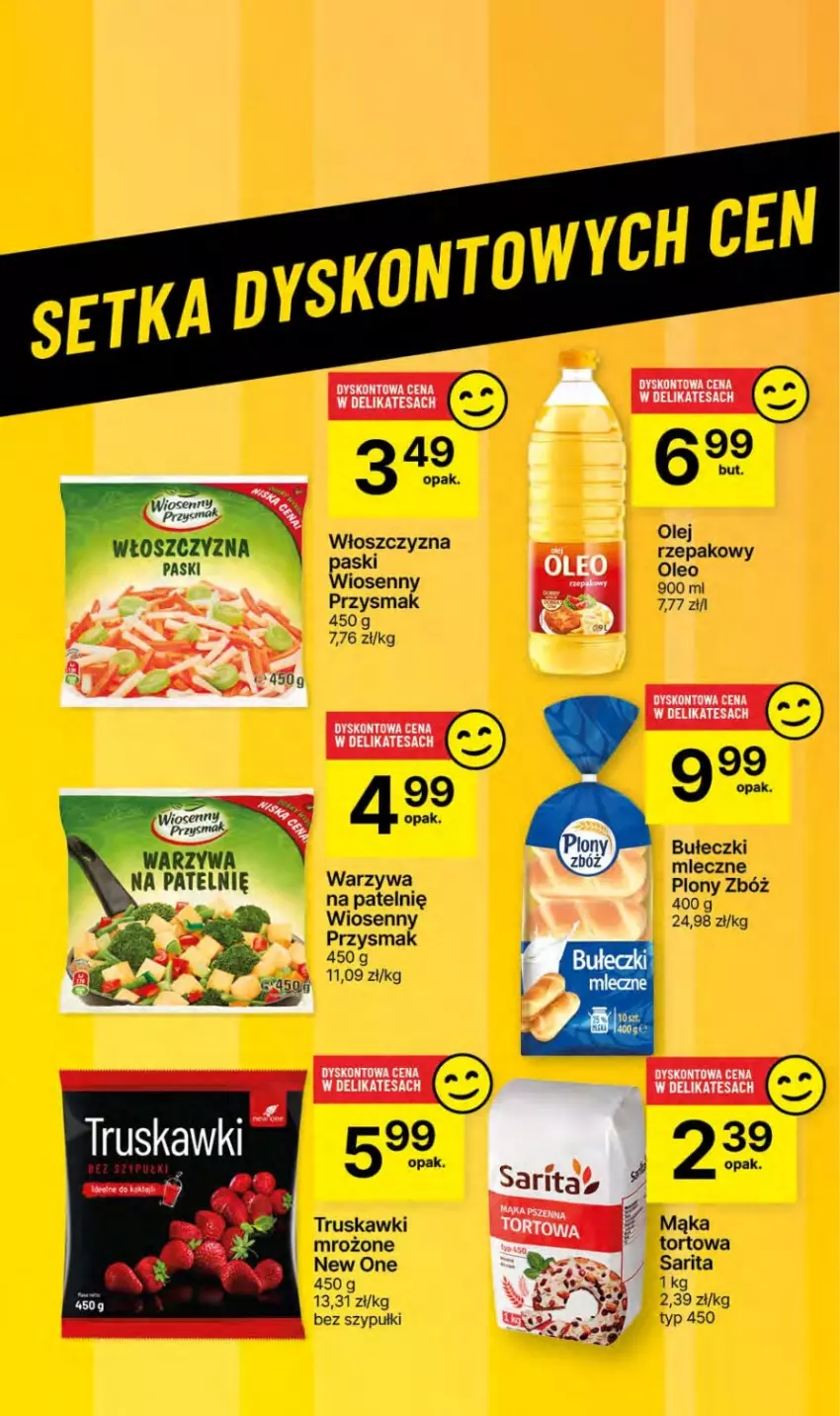 Gazetka promocyjna Delikatesy Centrum - NOWA GAZETKA Delikatesy Centrum od 4 kwietnia! 4-10.04.2024 - ważna 04.04 do 10.04.2024 - strona 36 - produkty: Bułeczki, Bułeczki mleczne, Mąka, Mąka tortowa, Sarita, Truskawki, Warzywa