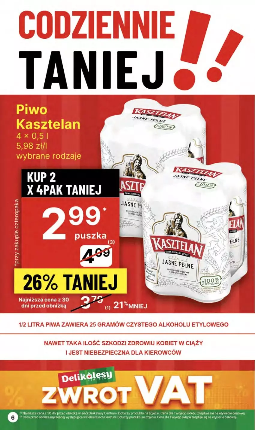 Gazetka promocyjna Delikatesy Centrum - NOWA GAZETKA Delikatesy Centrum od 4 kwietnia! 4-10.04.2024 - ważna 04.04 do 10.04.2024 - strona 6 - produkty: Rum