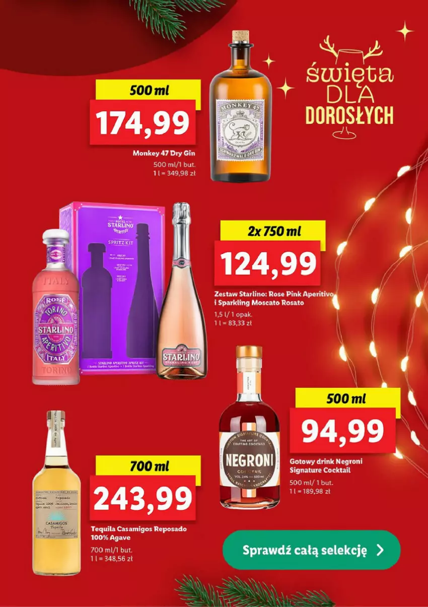 Gazetka promocyjna Lidl - ważna 01.12 do 24.12.2023 - strona 6 - produkty: Gin, Oleo, Tequila