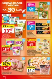 Gazetka promocyjna Auchan - Gazetka 30 Lat Hipermarket Auchan - Gazetka - ważna od 23.09 do 23.09.2026 - strona 20 - produkty: Pierogi, Ser, AEG, Lody, Knedle, Zapiekanka, Kapustą, Tilapia, Krewetki, Mieszanka warzyw, Hortex, Fa