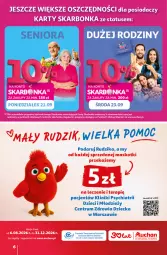 Gazetka promocyjna Auchan - Gazetka 30 Lat Hipermarket Auchan - Gazetka - ważna od 23.09 do 23.09.2026 - strona 6 - produkty: Rum, Chia, Dzieci