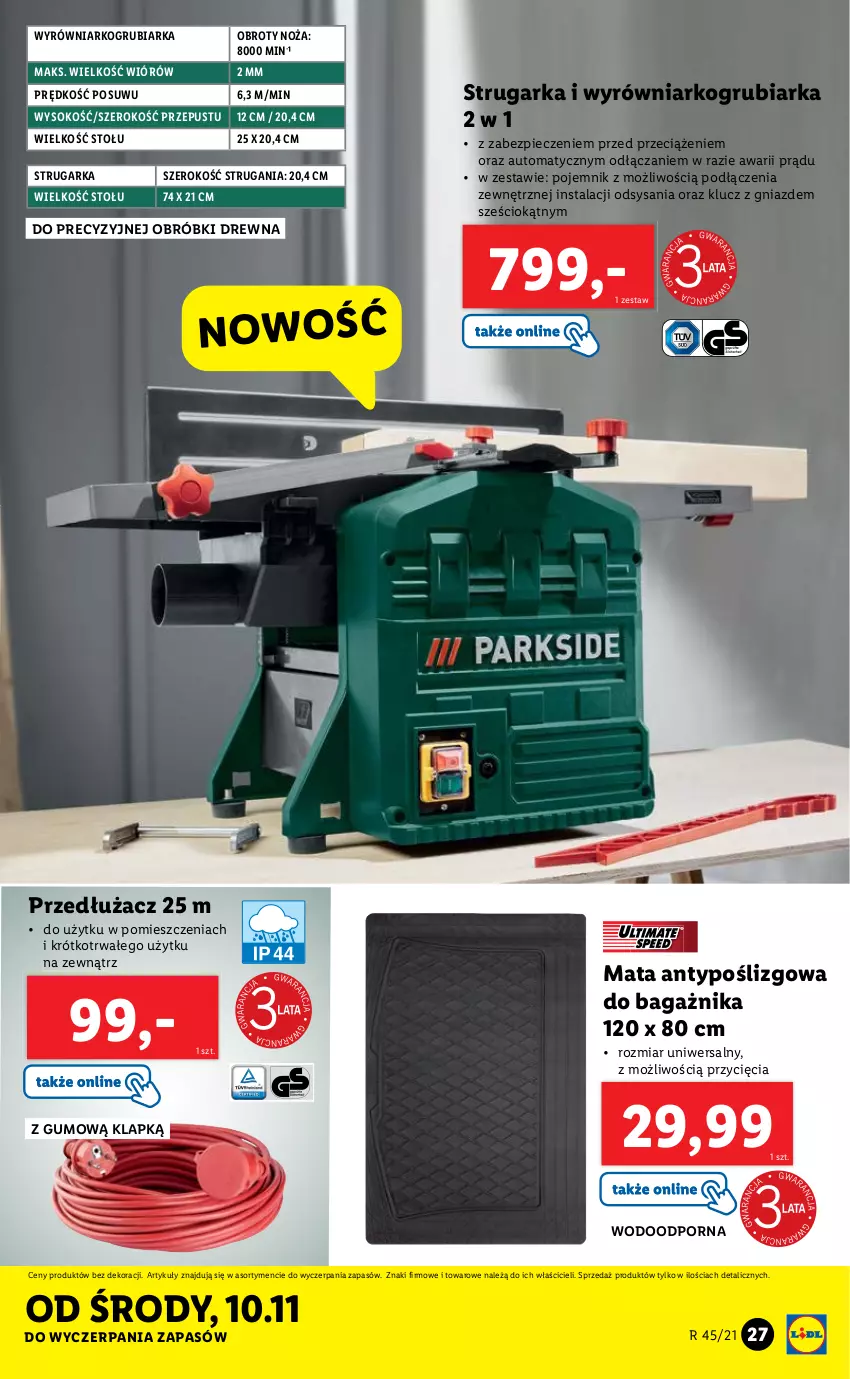 Gazetka promocyjna Lidl - GAZETKA - ważna 08.11 do 15.11.2021 - strona 27 - produkty: Noż, Piec, Pojemnik, Por, Sok