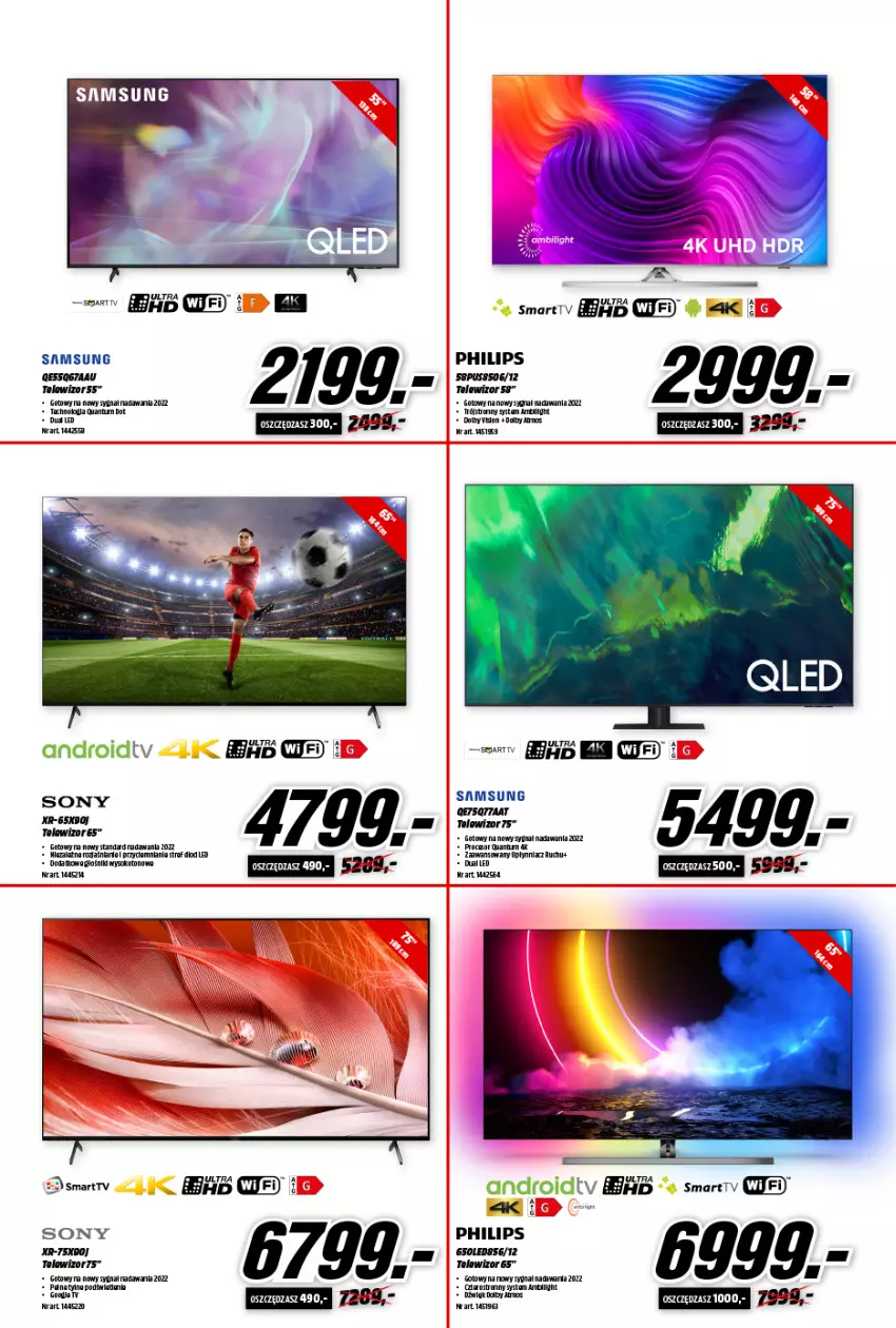 Gazetka promocyjna Media Markt - Gazetka Media Markt - ważna 24.06 do 02.07.2022 - strona 7 - produkty: Cif, Fa, Gra, KOBO, Philips, Samsung, Sok, Sony