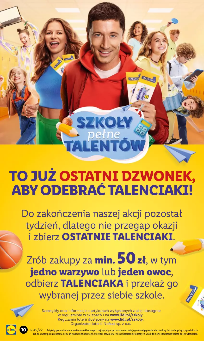 Gazetka promocyjna Lidl - GAZETKA - ważna 10.11 do 12.11.2022 - strona 10 - produkty: Dzwonek