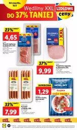 Gazetka promocyjna Lidl - GAZETKA - Gazetka - ważna od 12.11 do 12.11.2022 - strona 22 - produkty: Polędwica, Por, Pur, Parówki, Parówki z indyka, PIKOK, Morliny, Boczek, Kiełbasa, Kiełbasa śląska