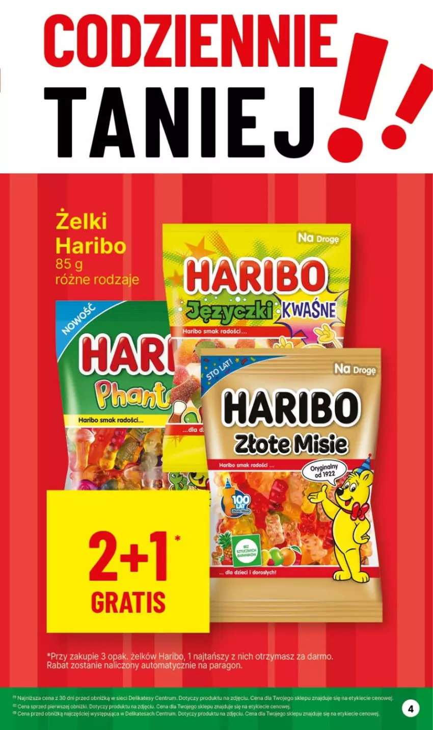 Gazetka promocyjna Delikatesy Centrum - NOWA GAZETKA Delikatesy Centrum od 5 lutego! 5-11.02.2024 - ważna 05.02 do 11.02.2024 - strona 4 - produkty: Haribo