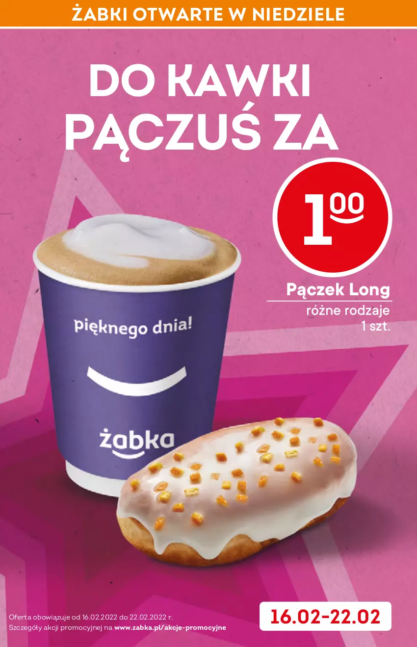 Gazetka promocyjna Żabka - ważna 23.02 do 01.03.2022 - strona 6 - produkty: Pączek