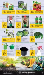 Gazetka promocyjna Tesco - Tesco katalog Ogród - Gazetka - ważna od 19.05 do 19.05.2021 - strona 5 - produkty: Konewka, Kora ogrodowa, Butelka ze spryskiwaczem, Wiadro