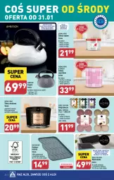 Gazetka promocyjna Aldi - Pełna oferta - Gazetka - ważna od 03.02 do 03.02.2024 - strona 26 - produkty: Gin, Wycieraczka, Buty, Czajnik, Ociekacz, Podgrzewacze, Ambition, Konfitura, Bukiet, Herbata