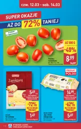 Gazetka promocyjna Aldi - Oferta weekendowa - Gazetka - ważna od 14.03 do 14.03.2026 - strona 2 - produkty: Ser, Jaja, Pomidory