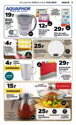 Gazetka promocyjna Netto - Gazetka - ważna od 17.01 do 17.01.2024 - strona 7 - produkty: Por, Dzbanek, Kosz, Aquaphor, Kubek, Waga