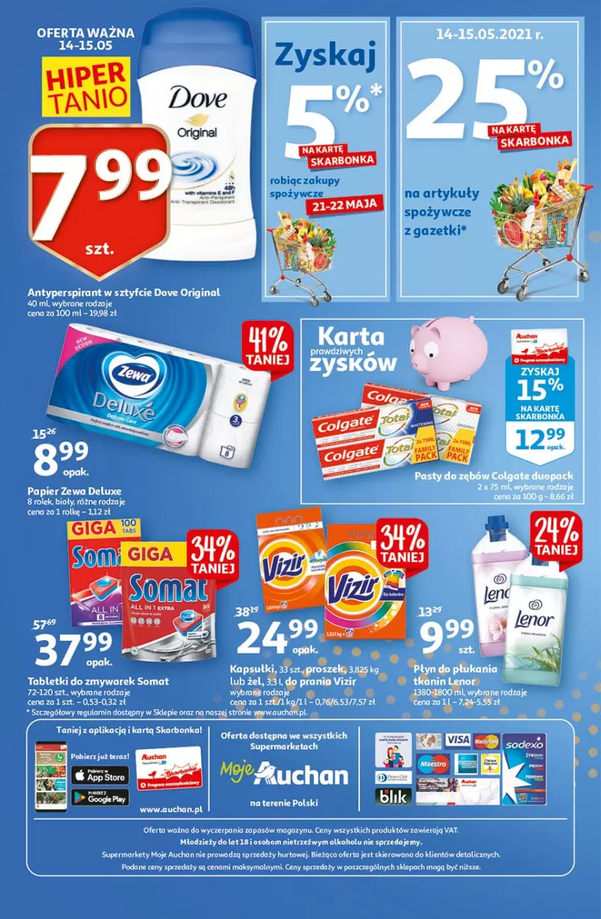 Gazetka promocyjna Auchan - 25 Urodziny #4 Moje Auchan - ważna 14.05 do 21.05.2021 - strona 4