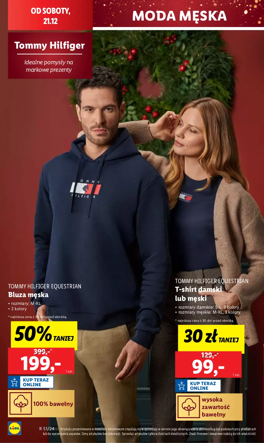 Gazetka promocyjna Lidl - GAZETKA - ważna 19.12 do 22.12.2024 - strona 22 - produkty: Bluza, Moda, Sok, T-shirt