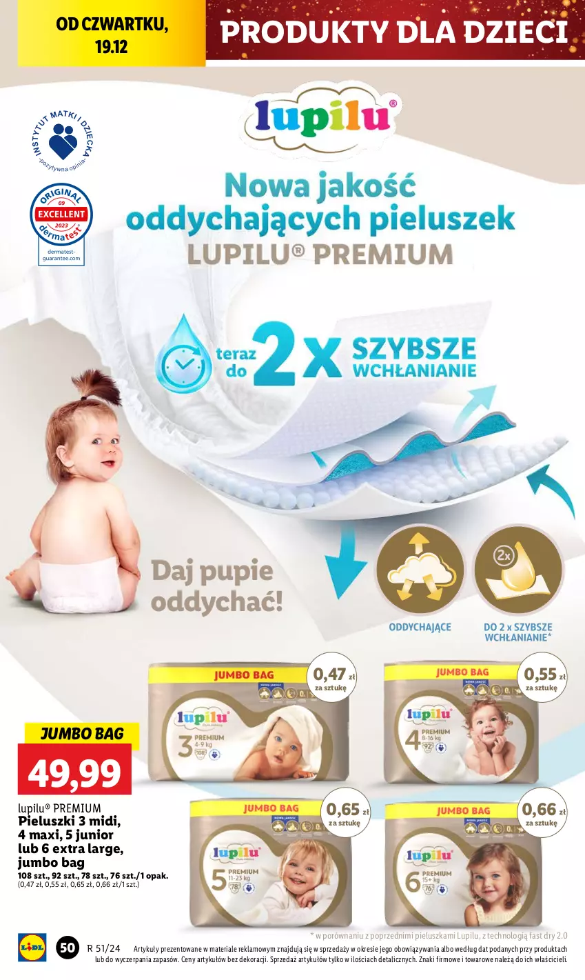 Gazetka promocyjna Lidl - GAZETKA - ważna 19.12 do 22.12.2024 - strona 56 - produkty: Dzieci, Fa, O Bag, Por