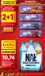 Gazetka promocyjna Lidl - GAZETKA - Gazetka - ważna od 22.12 do 22.12.2024 - strona 14 - produkty: Nałęczowianka, Woda mineralna, Woda, Milka