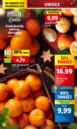 Gazetka promocyjna Lidl - GAZETKA - Gazetka - ważna od 22.12 do 22.12.2024 - strona 24 - produkty: Mandarynki, Owoce