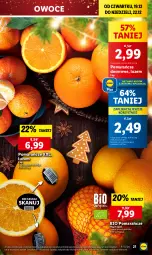 Gazetka promocyjna Lidl - GAZETKA - Gazetka - ważna od 22.12 do 22.12.2024 - strona 25 - produkty: Ser, Pomarańcze, Owoce, Deser