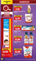 Gazetka promocyjna Lidl - GAZETKA - Gazetka - ważna od 22.12 do 22.12.2024 - strona 44 - produkty: Kinder Bueno, Czekolada, Kinder