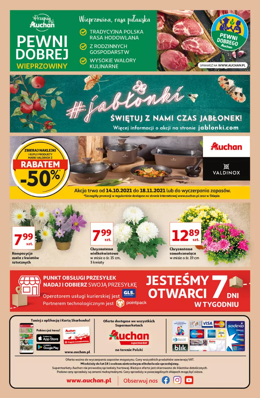 Gazetka promocyjna Auchan - Kawa i czekolada aromatycznie i słodko Supermarkety - ważna 21.10 do 31.10.2021 - strona 12 - produkty: Chryzantema, Fa, Klej, LANA, Sok, Tera