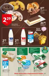 Gazetka promocyjna Auchan - Kawa i czekolada aromatycznie i słodko Supermarkety - Gazetka - ważna od 31.10 do 31.10.2021 - strona 5 - produkty: Ser, Twaróg, Sofa, Croissant, Lion, Twaróg półtłusty, Mleko mikrofiltrowane, Masło, Bułka, Mleko, Fa