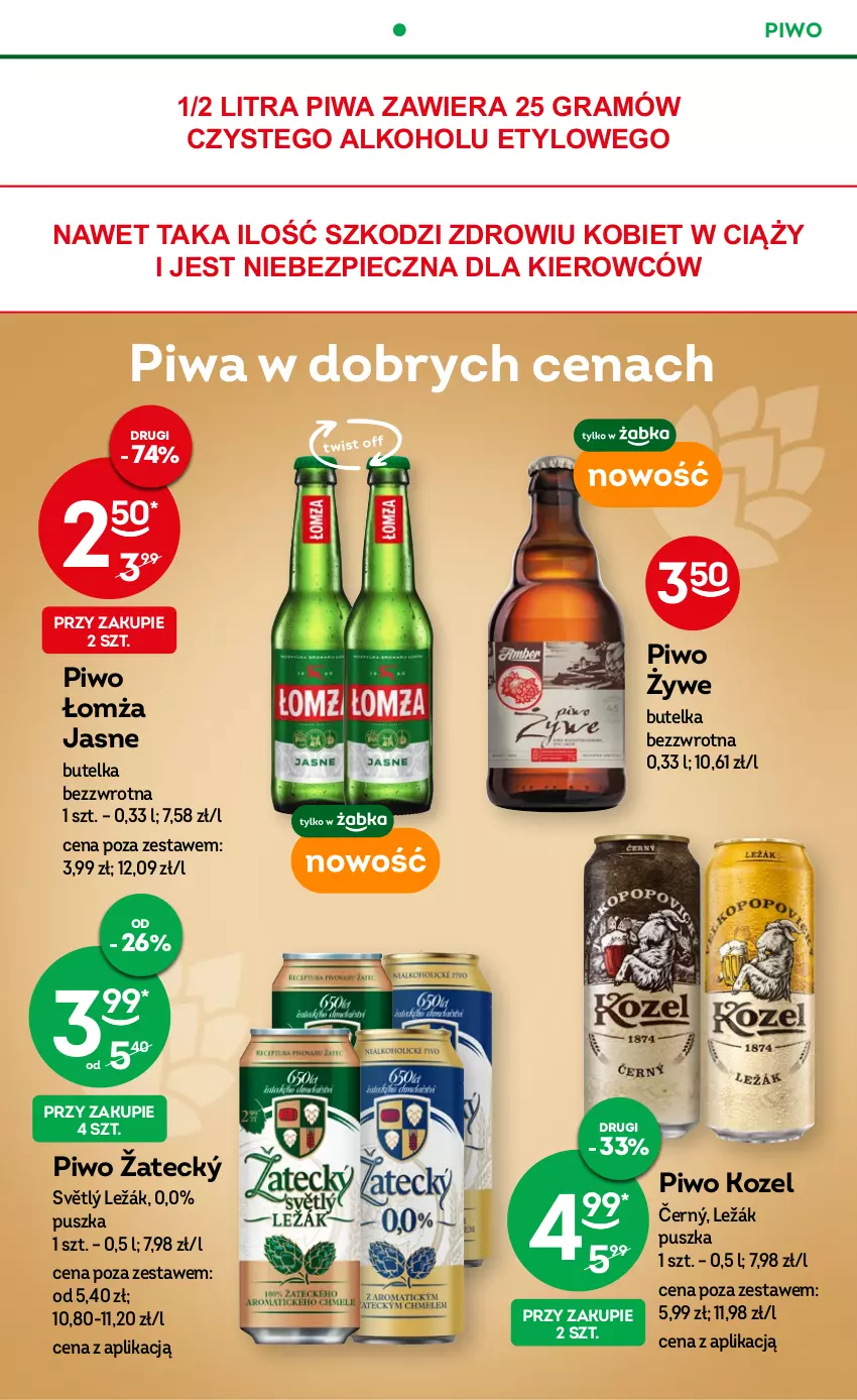 Gazetka promocyjna Żabka - ważna 05.07 do 18.07.2023 - strona 27 - produkty: Gra, Kozel, Piec, Piwa, Piwo