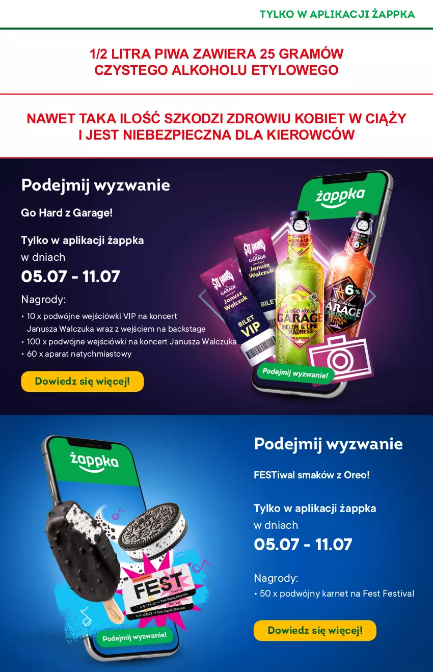 Gazetka promocyjna Żabka - ważna 05.07 do 18.07.2023 - strona 37 - produkty: Gra, Oreo, Piec, Piwa