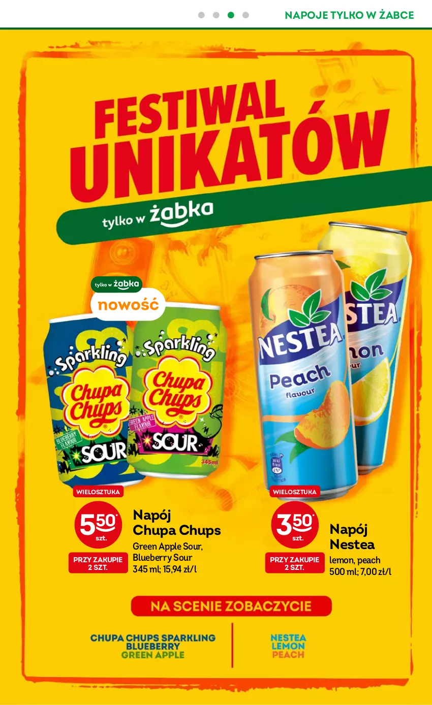 Gazetka promocyjna Żabka - ważna 05.07 do 18.07.2023 - strona 8 - produkty: Chupa Chups, Napój, Napoje, Nestea