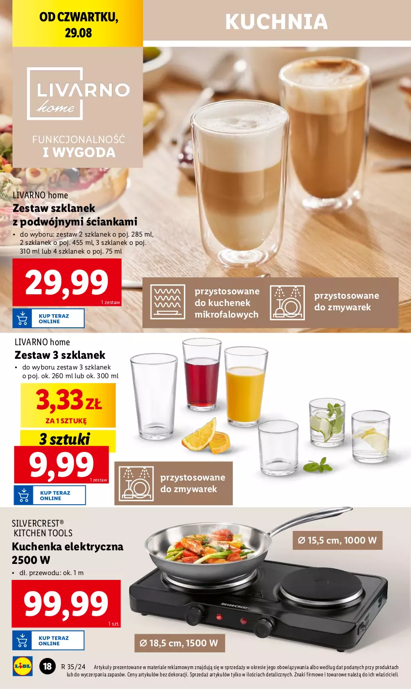 Gazetka promocyjna Lidl - GAZETKA - ważna 26.08 do 01.09.2024 - strona 20 - produkty: Fa, Ivar, Kuchnia, Silvercrest