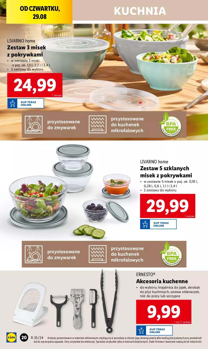 Gazetka promocyjna Lidl - GAZETKA - ważna 26.08 do 01.09.2024 - strona 22 - produkty: Fa, Ivar, Kuchnia, Szczypce