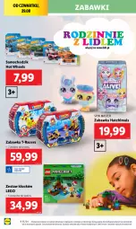 Gazetka promocyjna Lidl - GAZETKA - Gazetka - ważna od 01.09 do 01.09.2024 - strona 34 - produkty: Acer, Chodzik, Zabawka, LEGO, Hatchimals, Hot Wheels