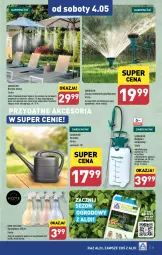 Gazetka promocyjna Aldi - Artykuły przemysłowe i tekstylia - Gazetka - ważna od 04.05 do 04.05.2024 - strona 11 - produkty: Konewka, Markiza