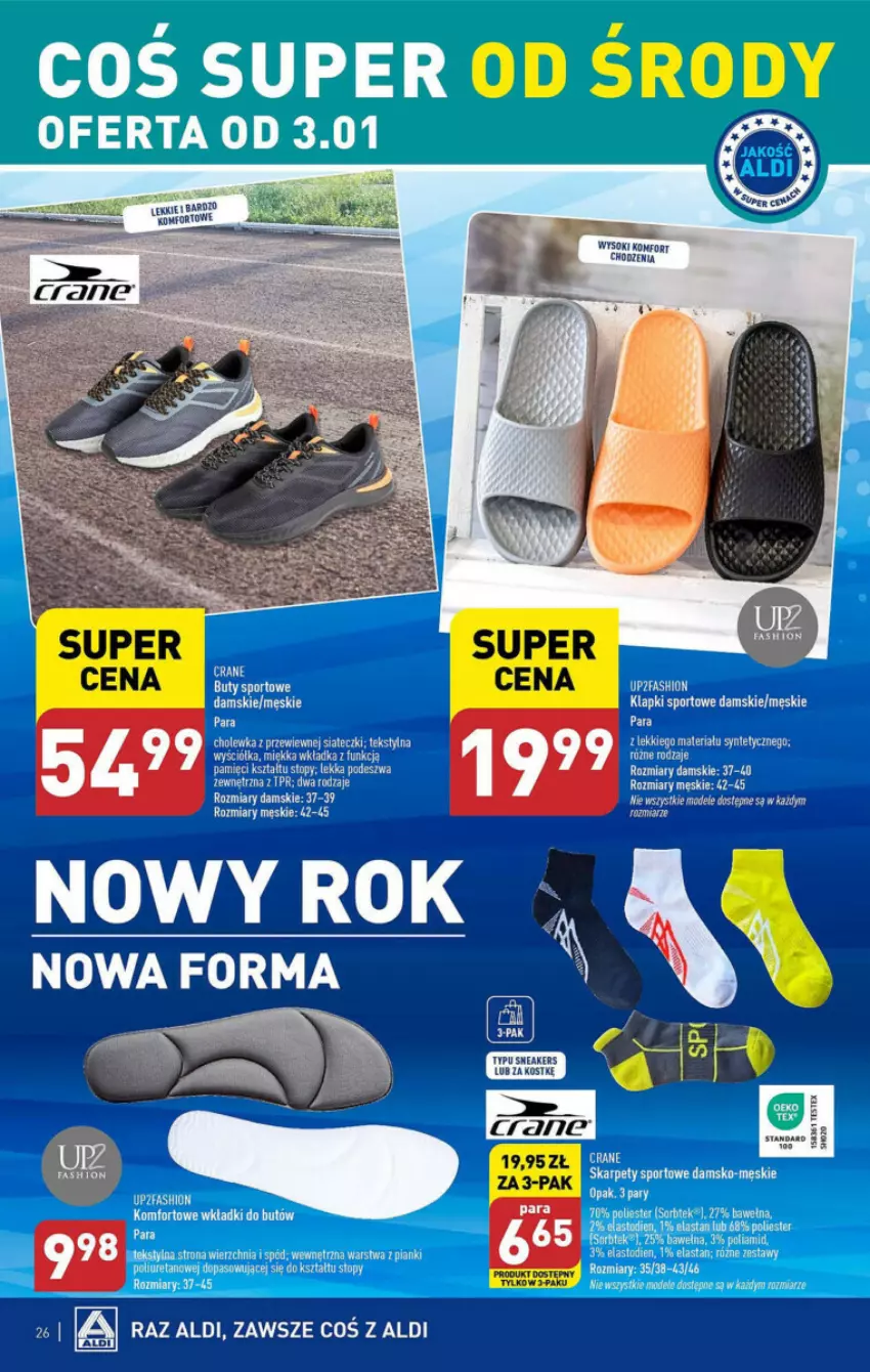 Gazetka promocyjna Aldi - ważna 02.01 do 05.01.2024 - strona 19 - produkty: Fa, Sok