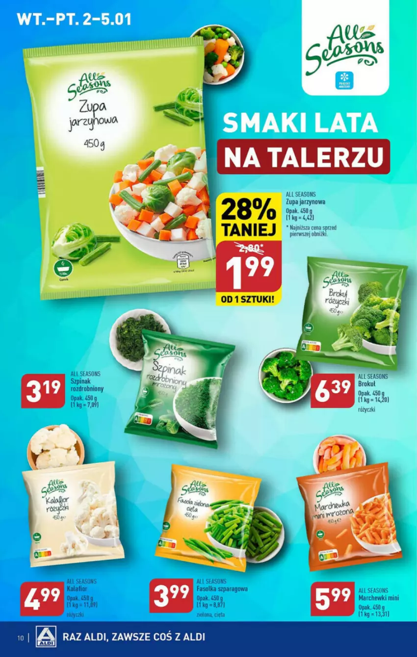 Gazetka promocyjna Aldi - ważna 02.01 do 05.01.2024 - strona 2 - produkty: All Seasons, Fa, Zupa