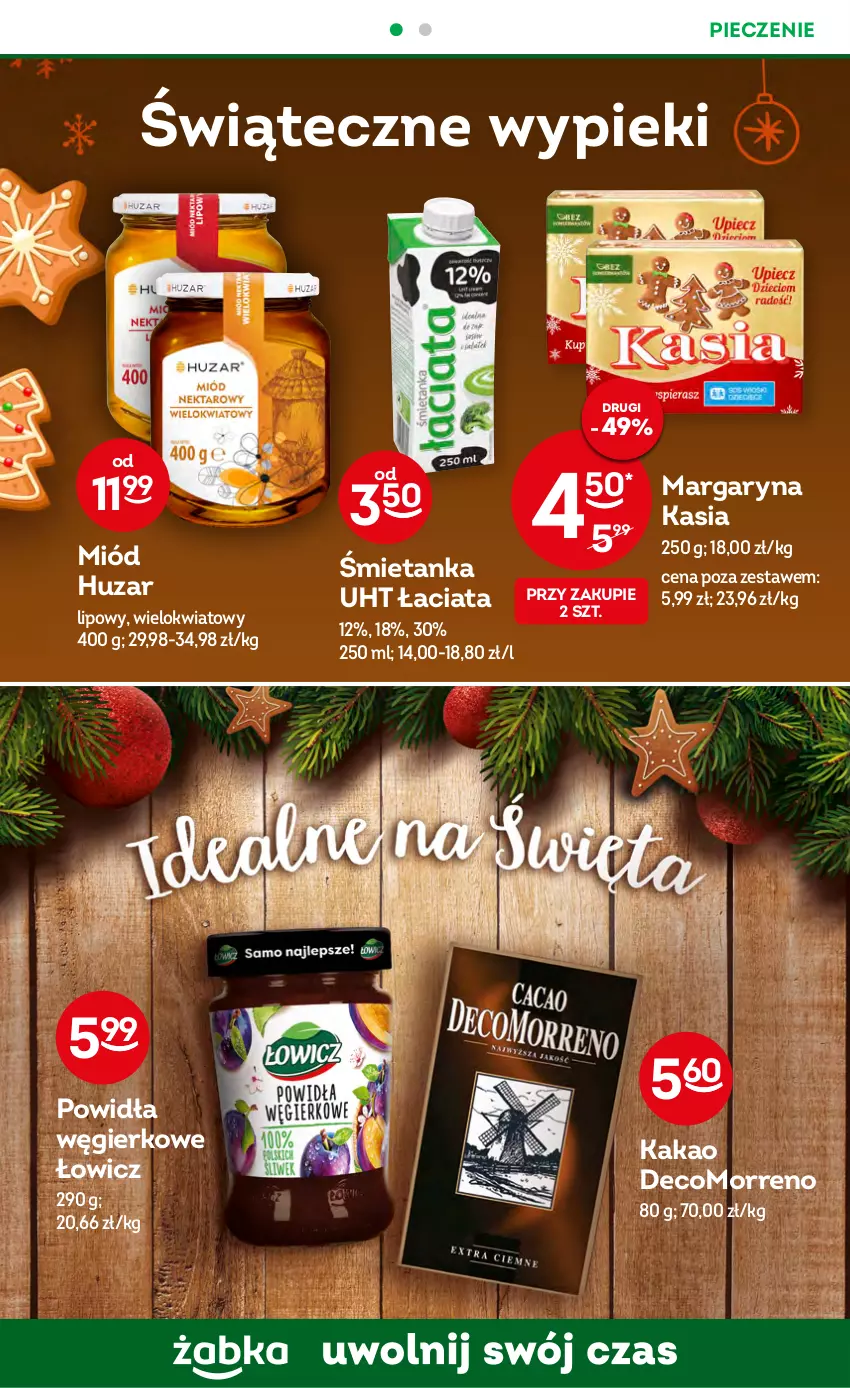 Gazetka promocyjna Żabka - ważna 14.12 do 20.12.2022 - strona 34 - produkty: Kakao, Kasia, Margaryna, Miód, Piec