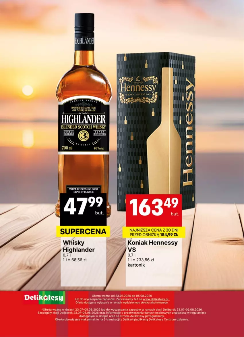 Gazetka promocyjna Delikatesy Centrum - Delibarek DC30-DC31 - ważna 23.07 do 05.08.2026 - strona 21 - produkty: Tonik, Whisky