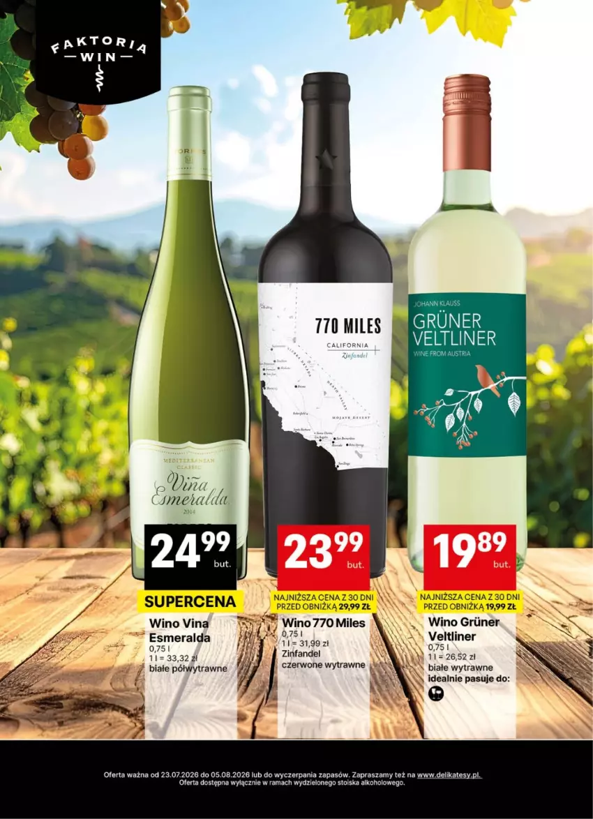 Gazetka promocyjna Delikatesy Centrum - Delibarek DC30-DC31 - ważna 23.07 do 05.08.2026 - strona 4 - produkty: Fa, Rama, Wino
