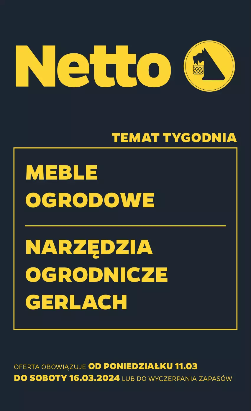 Gazetka promocyjna Netto - Akcesoria i dodatki - ważna 11.03 do 16.03.2024 - strona 1 - produkty: Meble