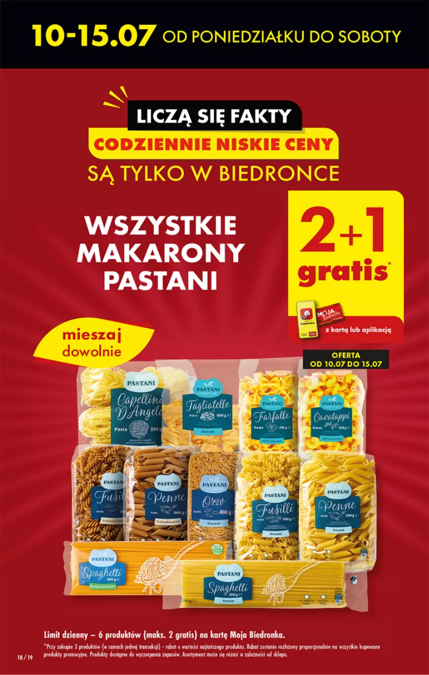 Gazetka promocyjna Biedronka - Od poniedzialku - ważna 10.07 do 15.07.2023 - strona 18 - produkty: Dron, Gra, Makaron, Por, Rama, Tran