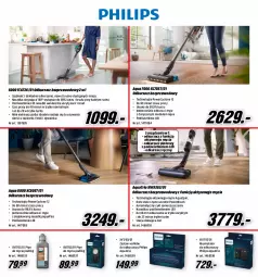 Gazetka promocyjna Media Markt - Gazetka Media Markt - Gazetka - ważna od 30.11 do 30.11.2023 - strona 4 - produkty: Odkurzacz, Philips, Płyn do mycia podłóg, Szczotka, Odkurzacz bezprzewodowy, Płyn do mycia, Fotel, Dywan, Akumulator